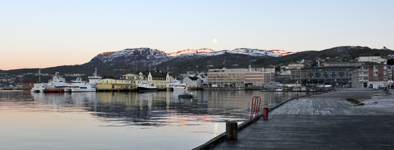 Eine Nacht in Harstad