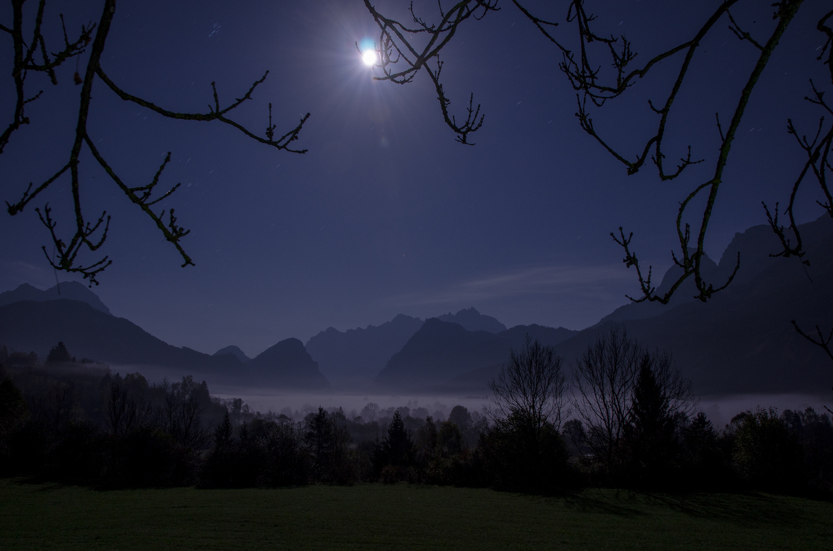 Eine Nacht nach Vollmond