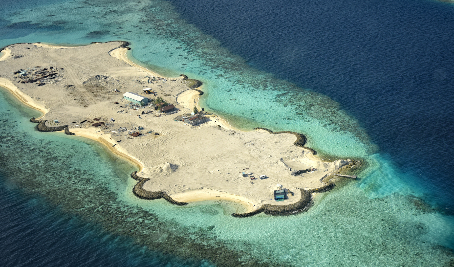 Eine neue Hotel Insel entsteht