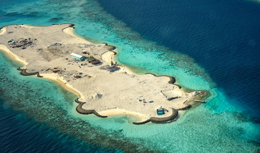 Eine neue Hotel Insel entsteht