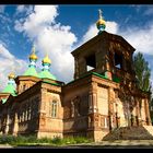 Eine Orthodoxe Kirche in Karakol