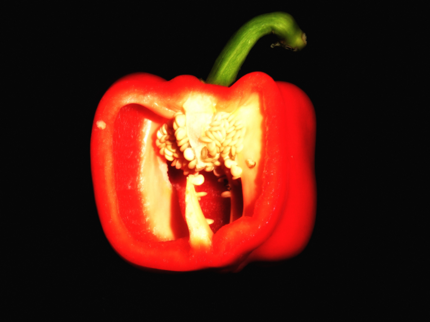 Eine Paprika