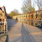 Eine Park – Brücke in Stolp 2. Pommern. Polen