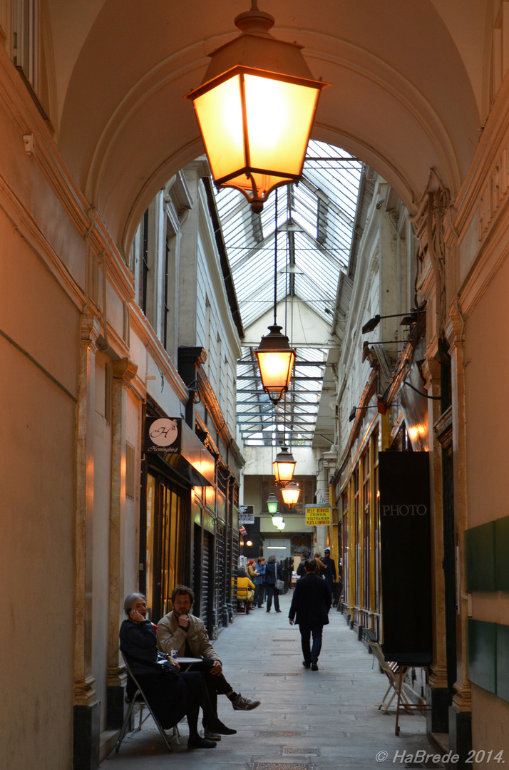 Eine Passage in Paris