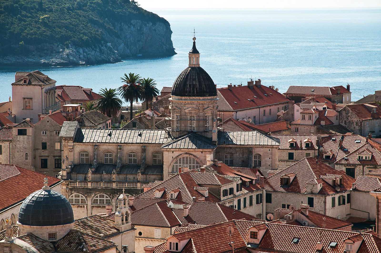 Eine Perle an der Adria, die kroatische Stadt Dubrovnik.