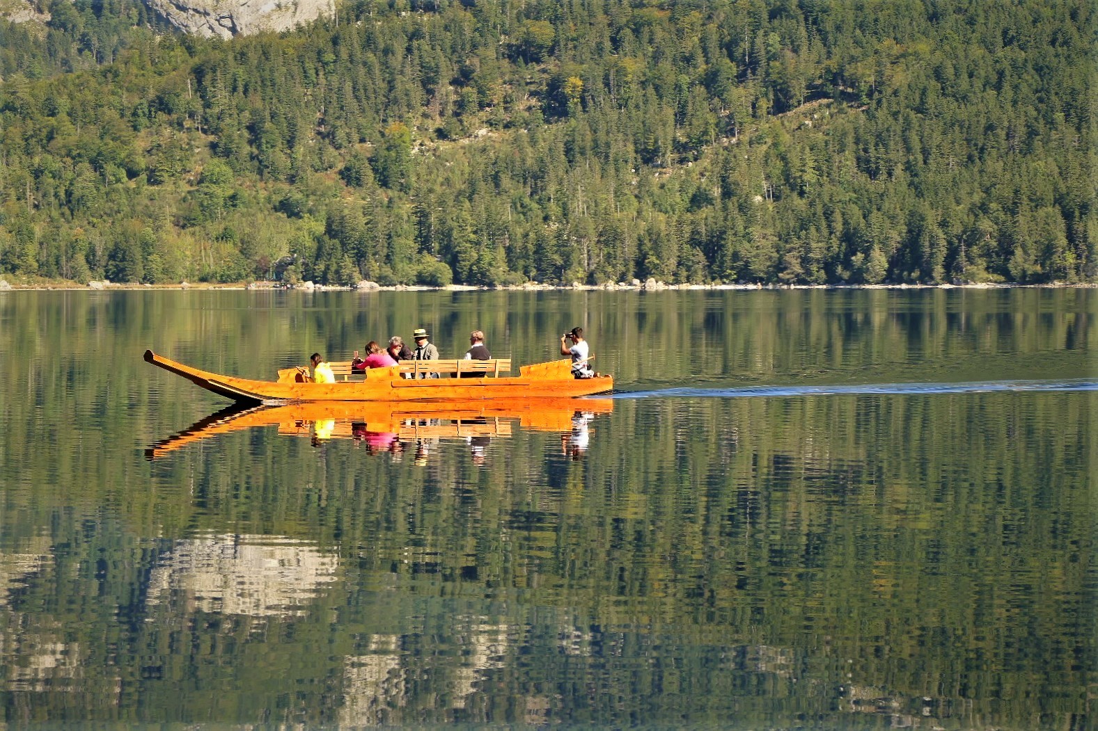 Eine Plättenfahrt auf dem Altausseer See