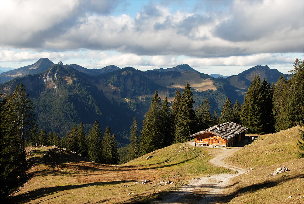 Eine Postkarte aus dem Rotwandgebiet