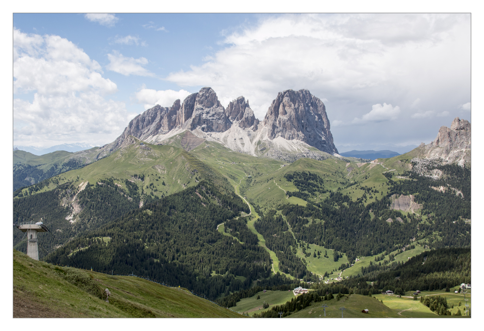 Eine Postkarte aus den Dolomiten