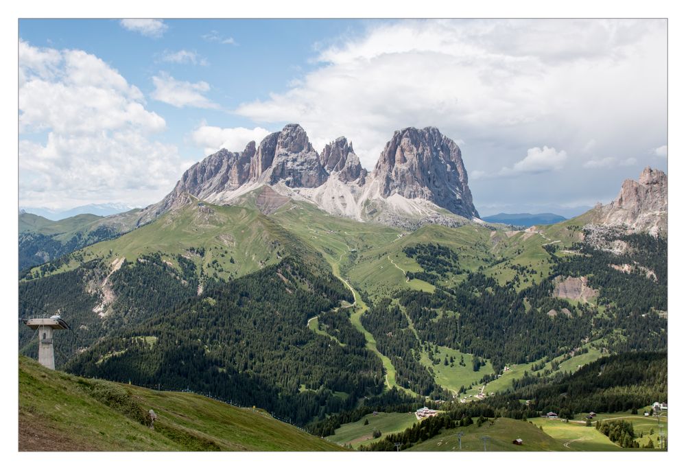 Eine Postkarte aus den Dolomiten