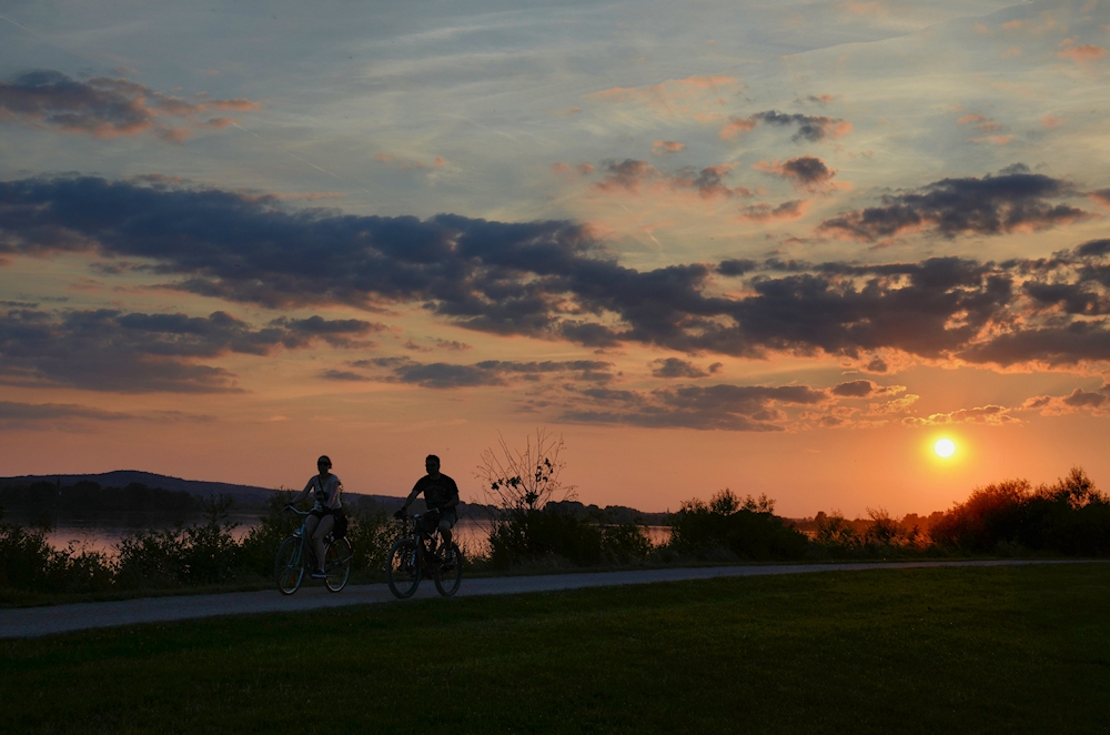 eine Radtour.....