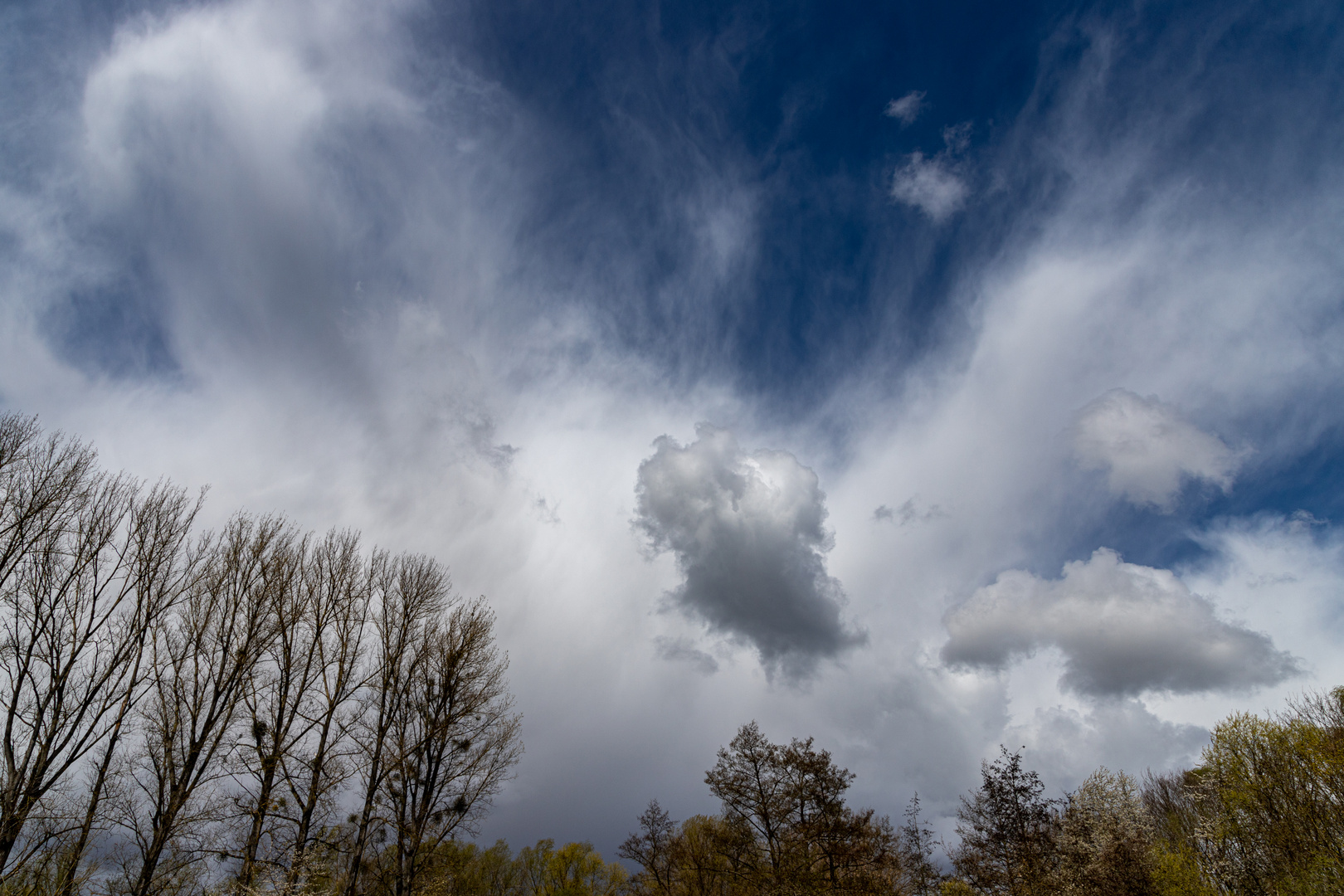 Eine Regenfront naht