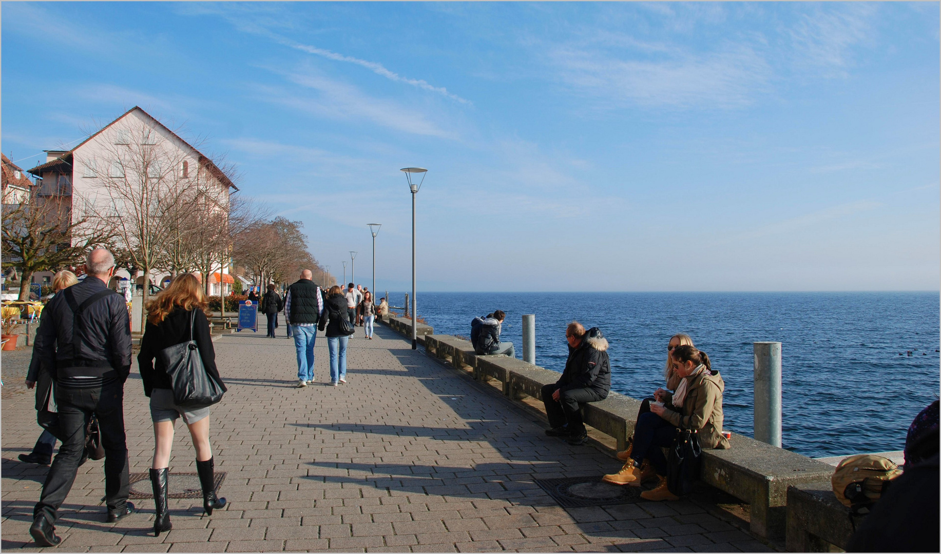 eine reizende promenade