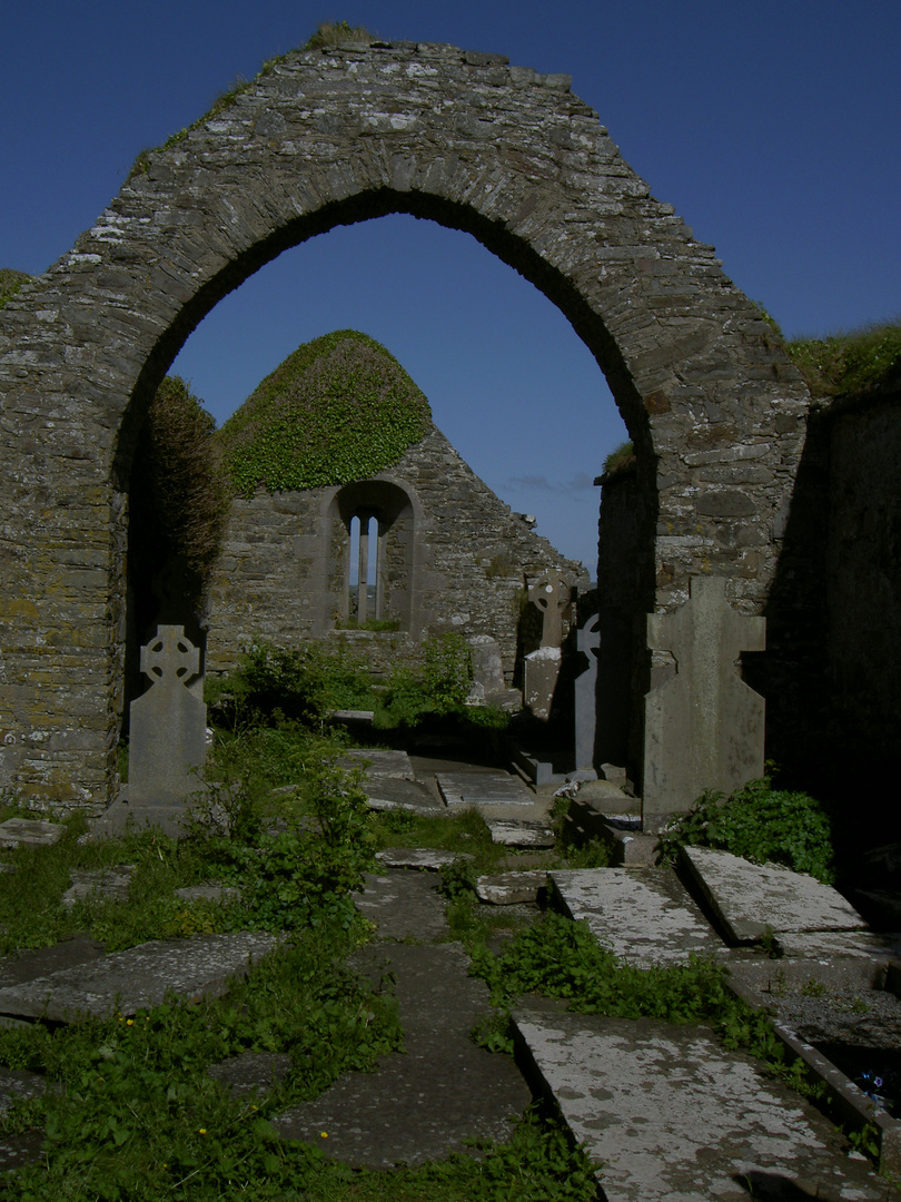 Eine Ruine in Ireland