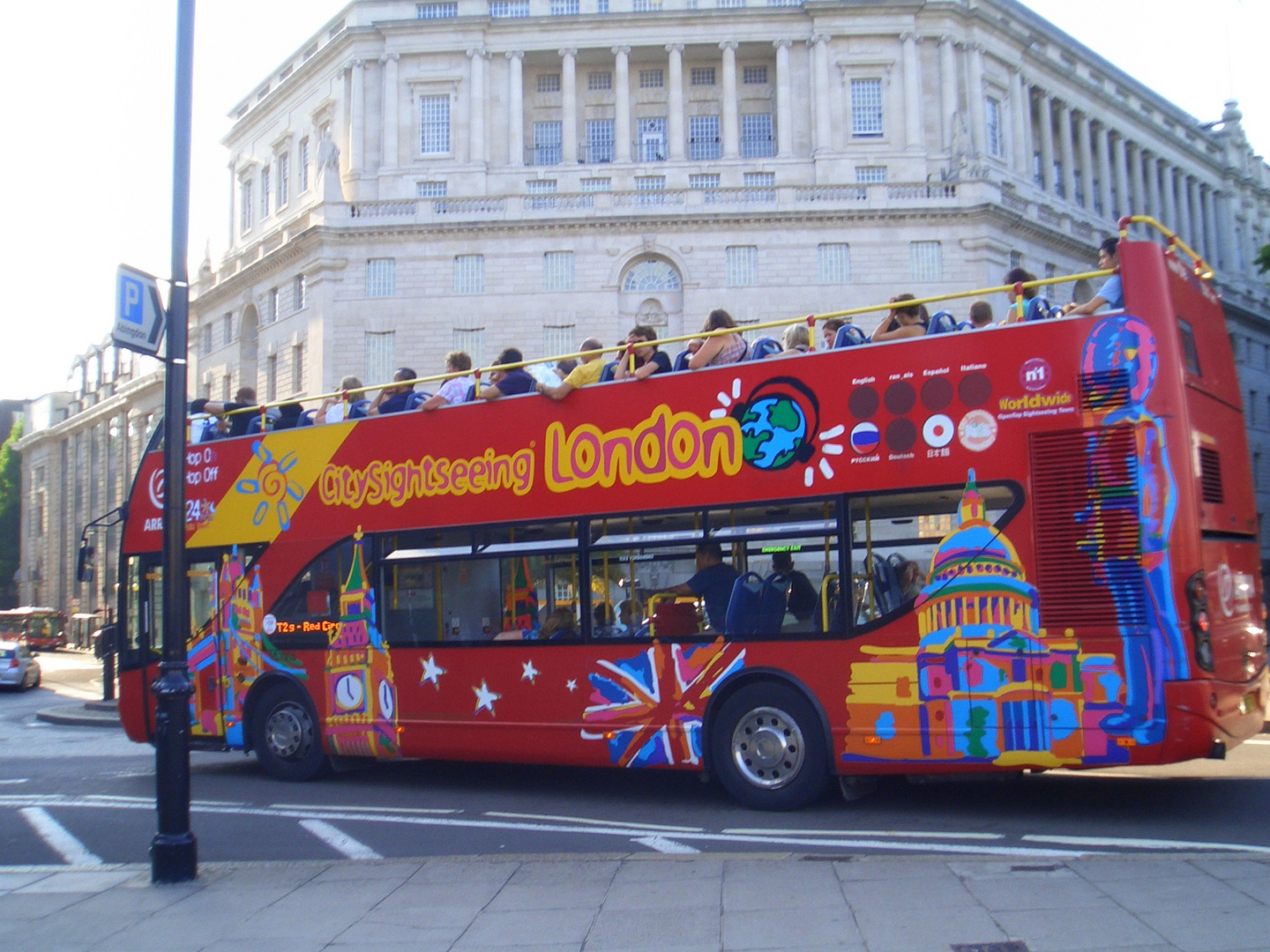 Eine Rundfahrt durch London - ja die ist lustig ;)