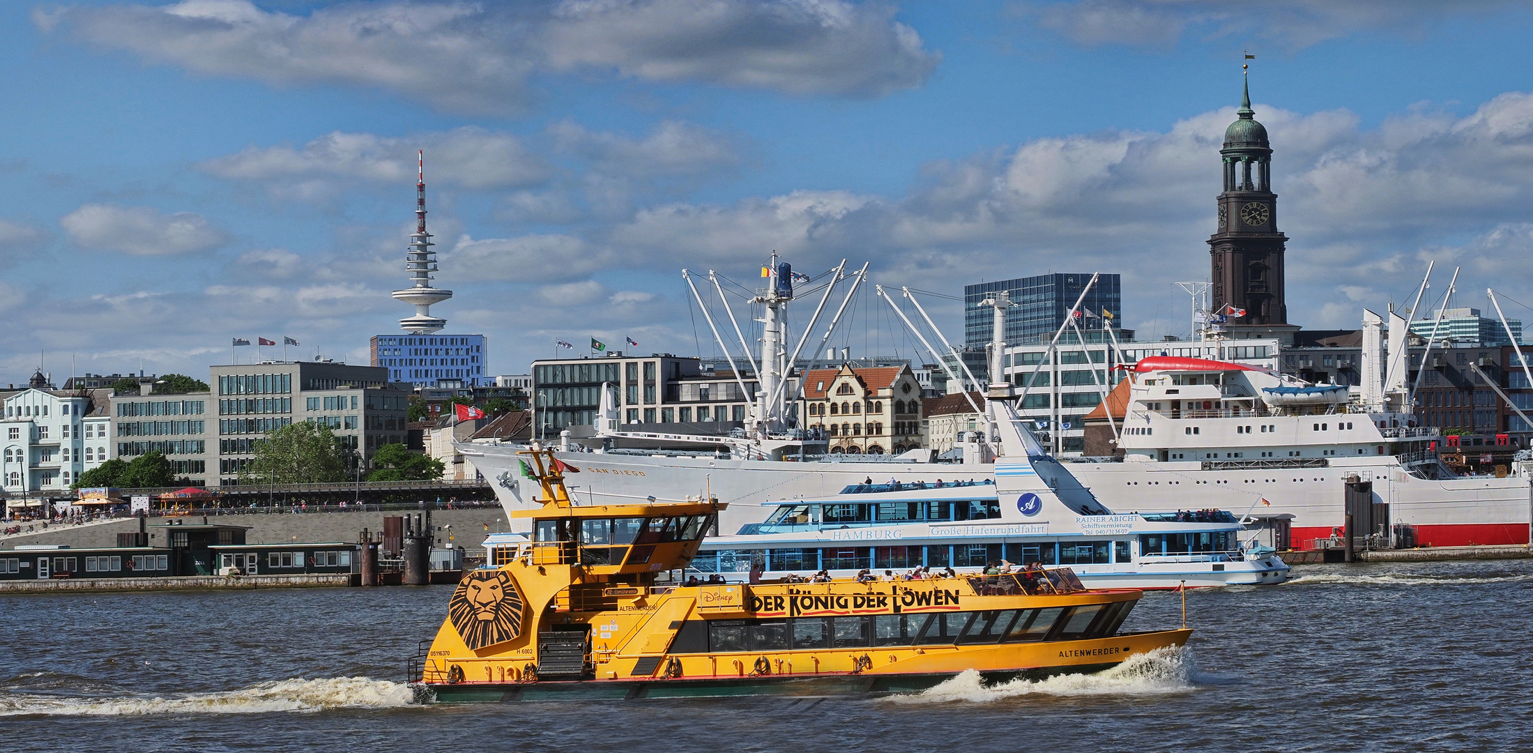 Eine Rundreise durch Hamburg