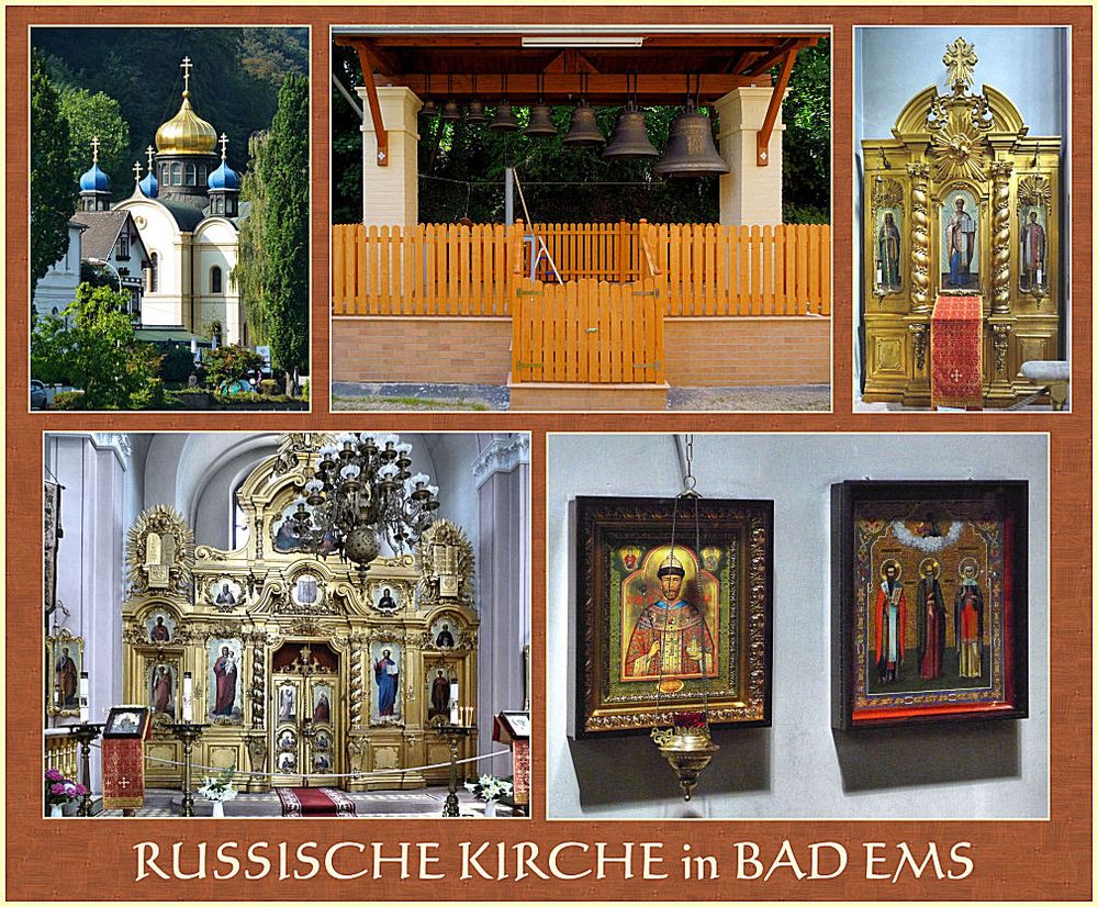 Eine russisch-orthodoxe Kirche