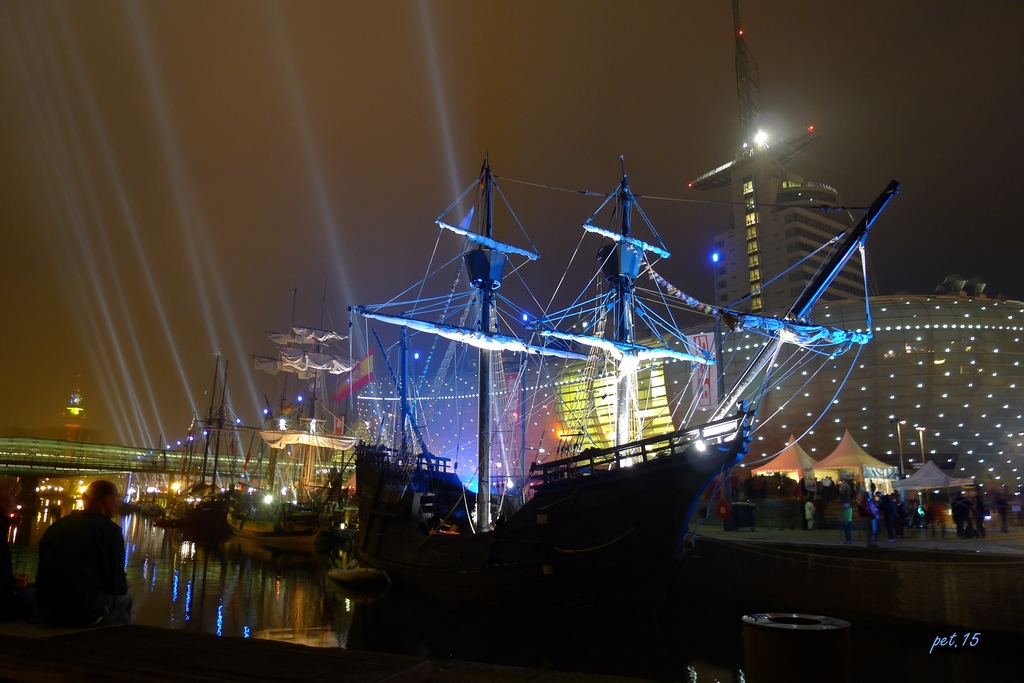 Eine Sail Nacht im "Alten Hafen"