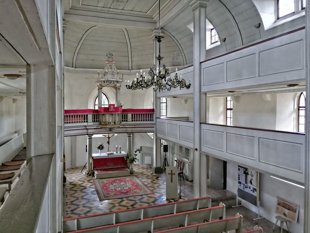 Eine schlichte Thüringer Dorfkirche