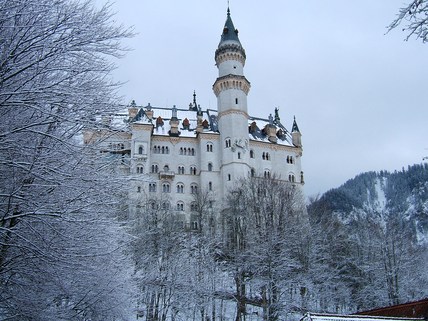 Eine Schmuckstück in Winterlandschaft