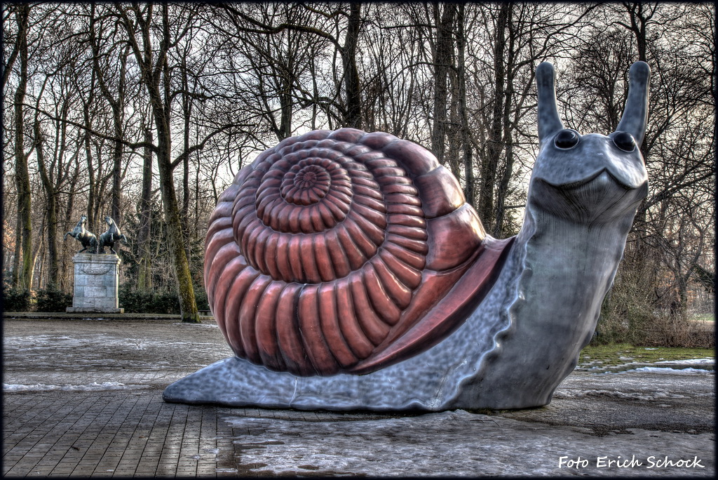 Eine Schnecke aus dem Reich der Riesen