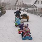 Eine Schneefahrt die ist lustig, eine Schneefahrt die ist schön...