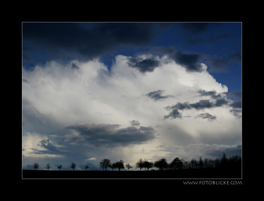 Eine Schneewolke von hinten ,-)