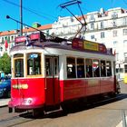 Eine schöne alte TRAM in Lissabon/Portugal 