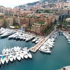 Eine schöne Aussicht auf dem Hafen von Monte Carlo.