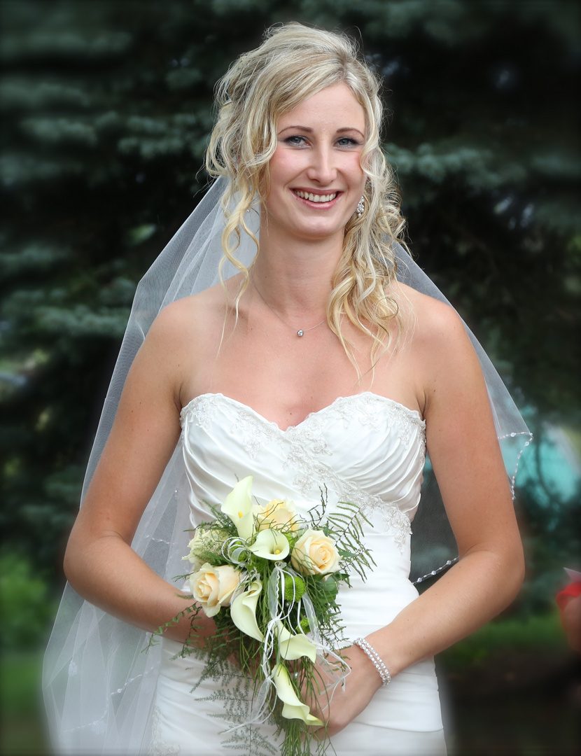 Eine schöne Braut