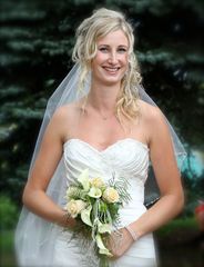 Eine schöne Braut