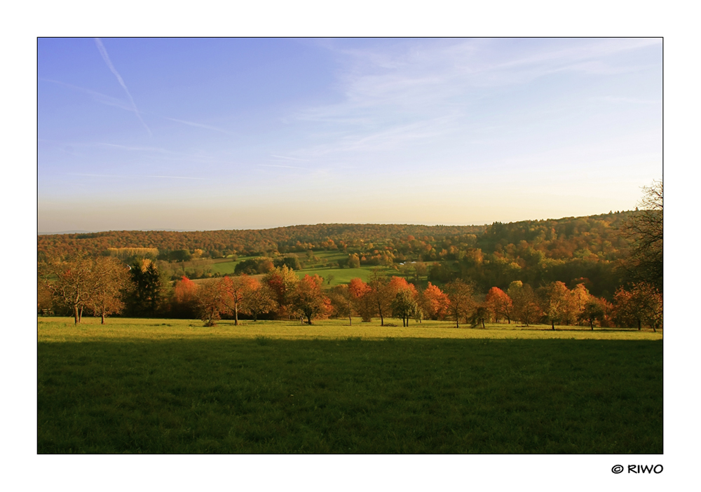 eine schöne Herbstlandschaft........