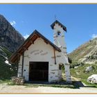 Eine schöne Kapelle in den Dolomiten