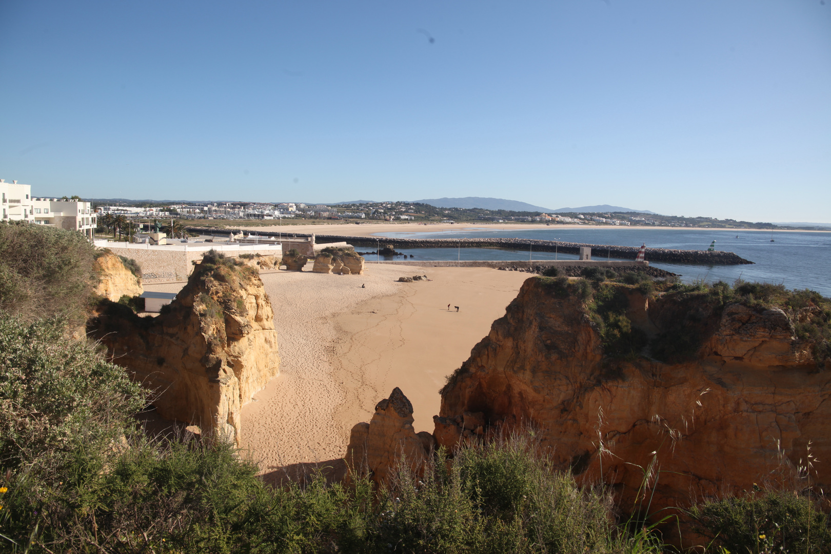 Eine schöne Küste in Portugal