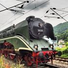 Eine schöne Lokomotive ....in Heidelberg...