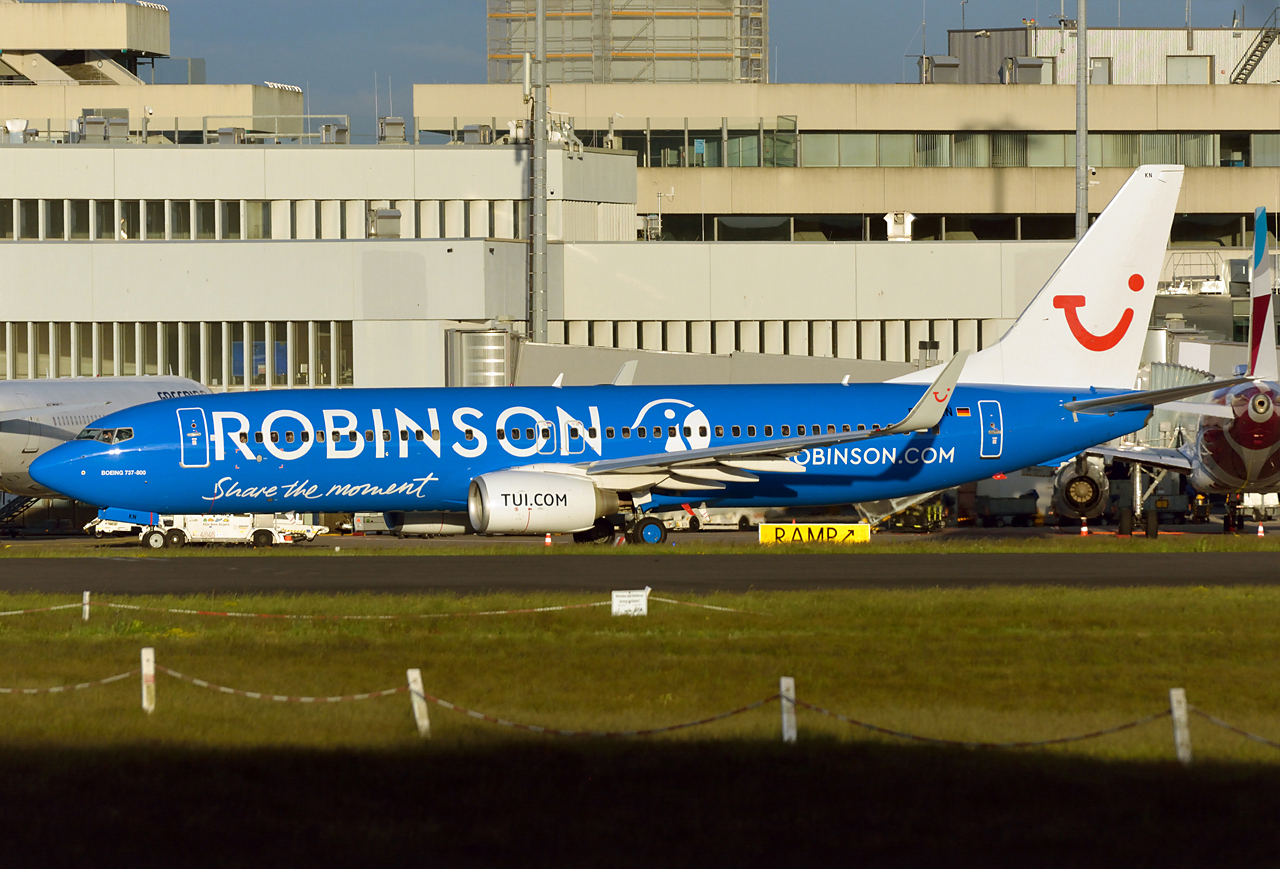 Eine schöne, neue Sonderbemalung von TUIfly