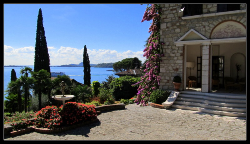 Eine schöne Villa in Gardone Riviera