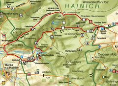 Eine schöne Wandertour im Hainich zum 1. Mai