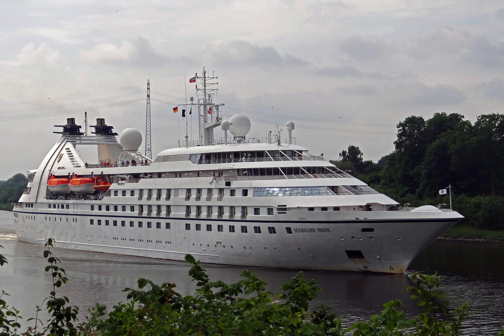 eine Schönheit Seabourn Pride