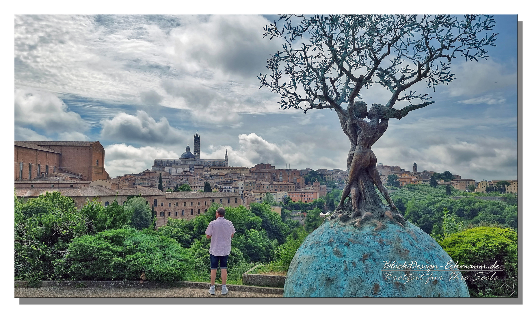 Eine Schokoladenseite von Siena.