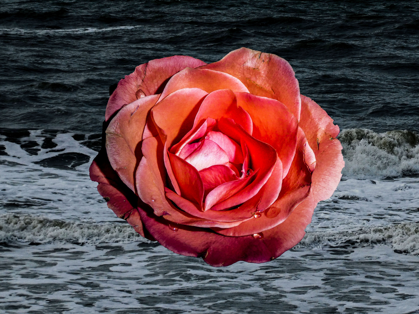 EINE SEE - ROSE