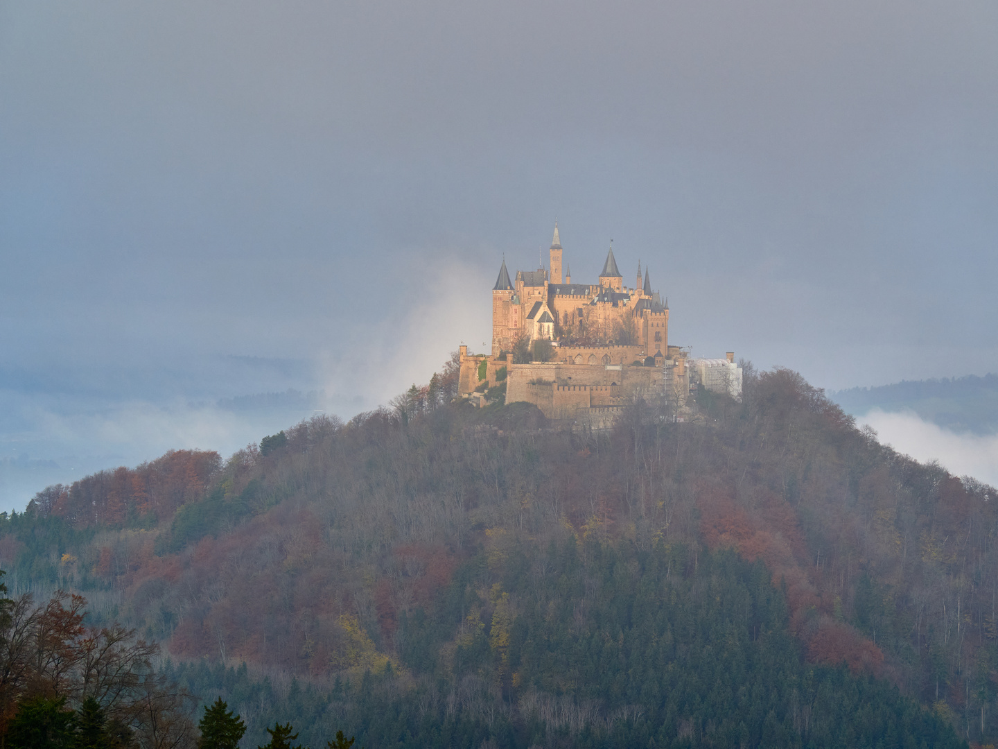 ...eine sehr schöne Lichtstimmung heute Morgen