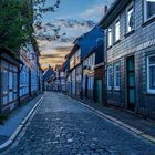 Eine Seitengasse in der Altstadt von Goslar