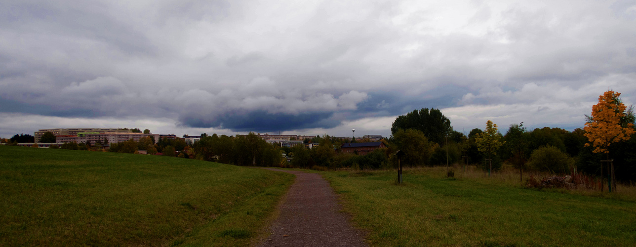 Eine Sicht auf Ilmenau