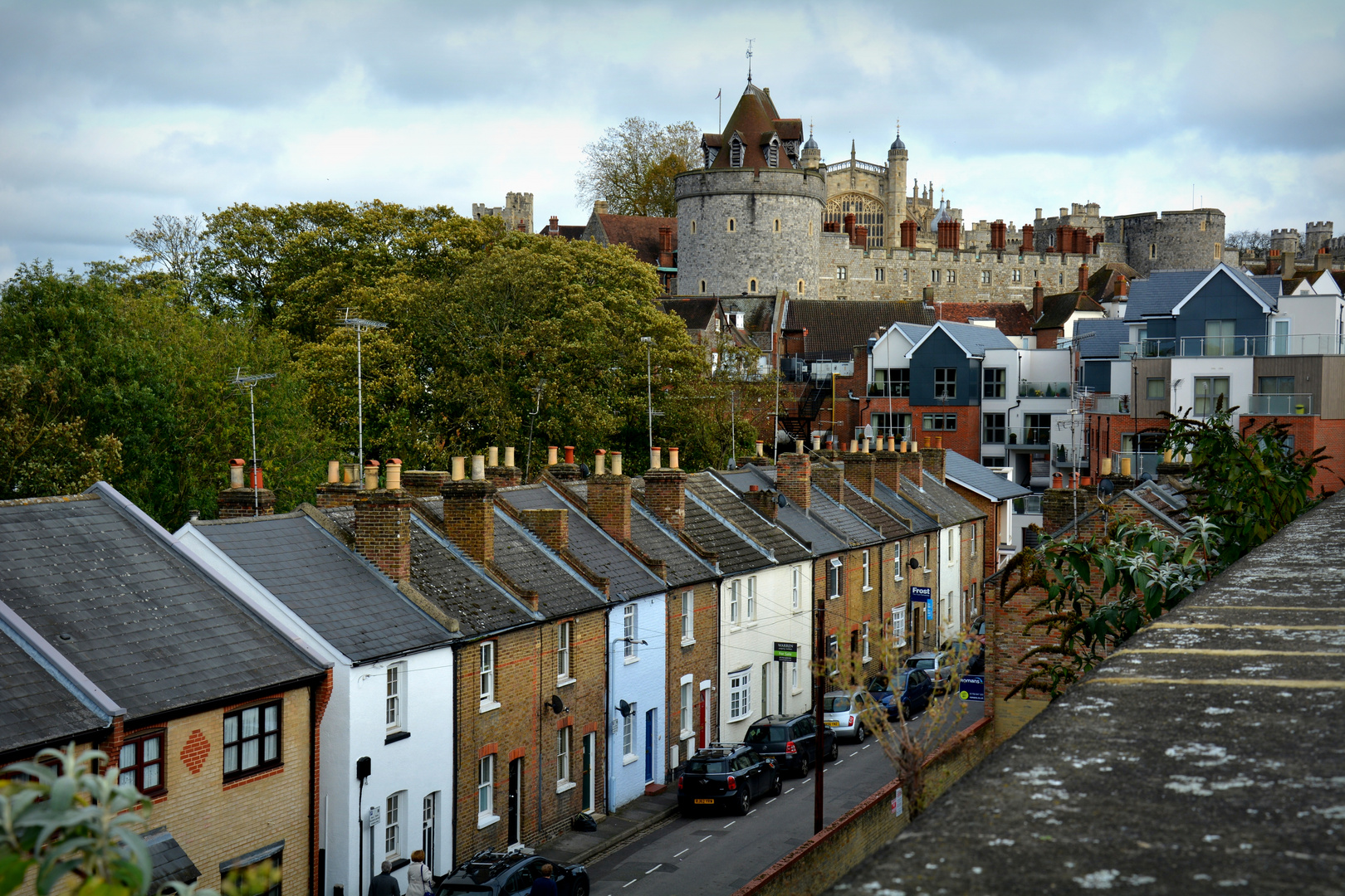 Eine Sicht auf Schloss Windsor