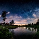 eine Sommernacht im Hochmoor