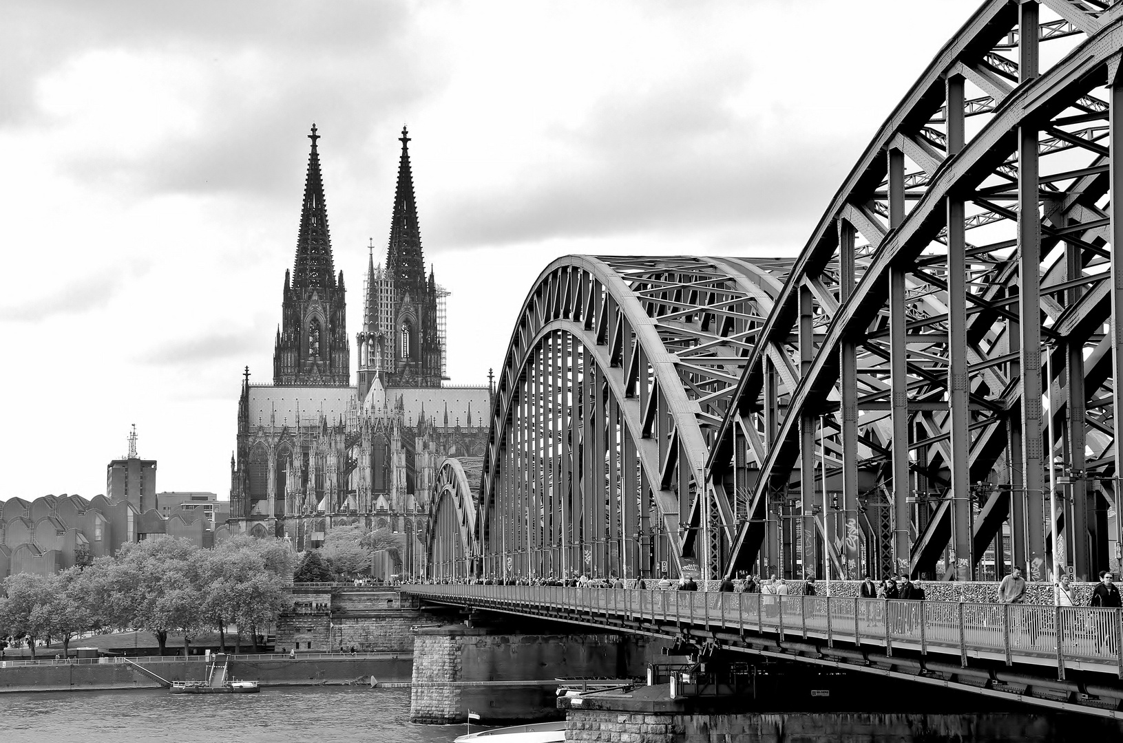 Eine Stadt am Rhein