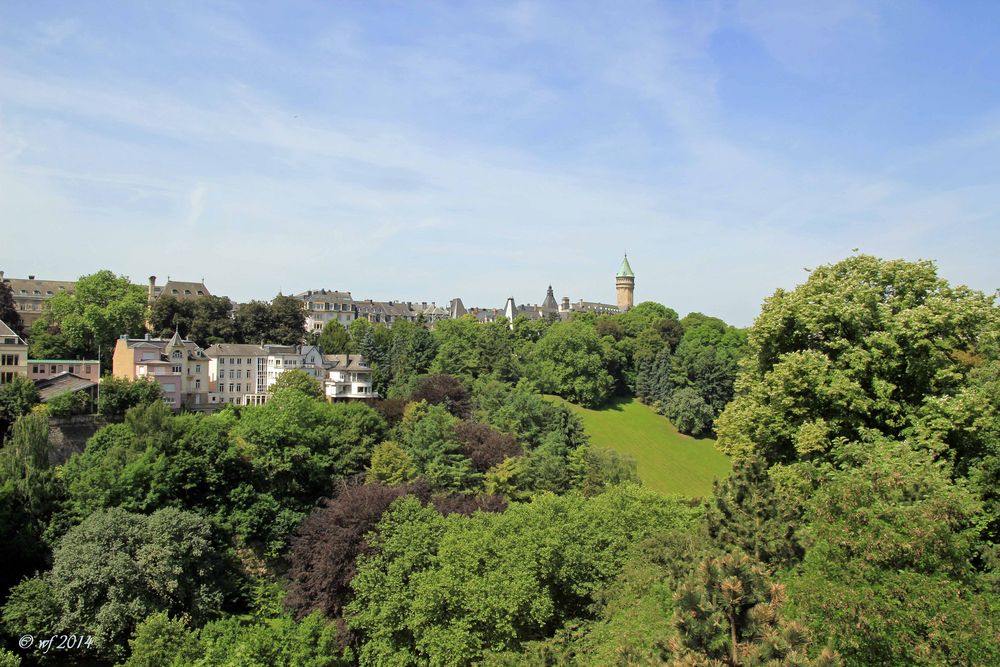 Eine Stadt im Grünen