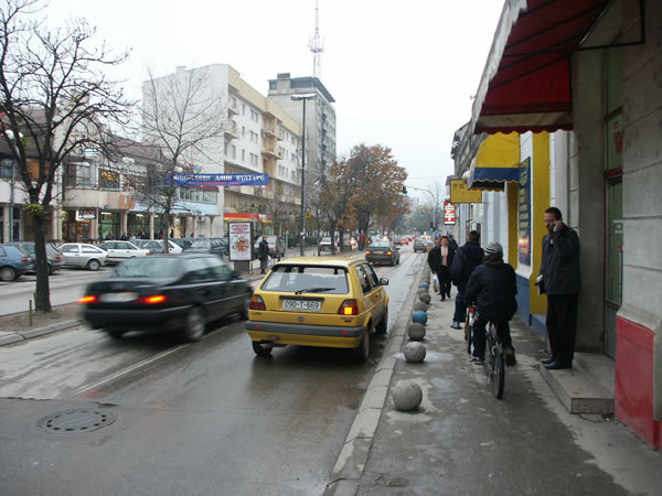 Eine Stadt in Bewegung