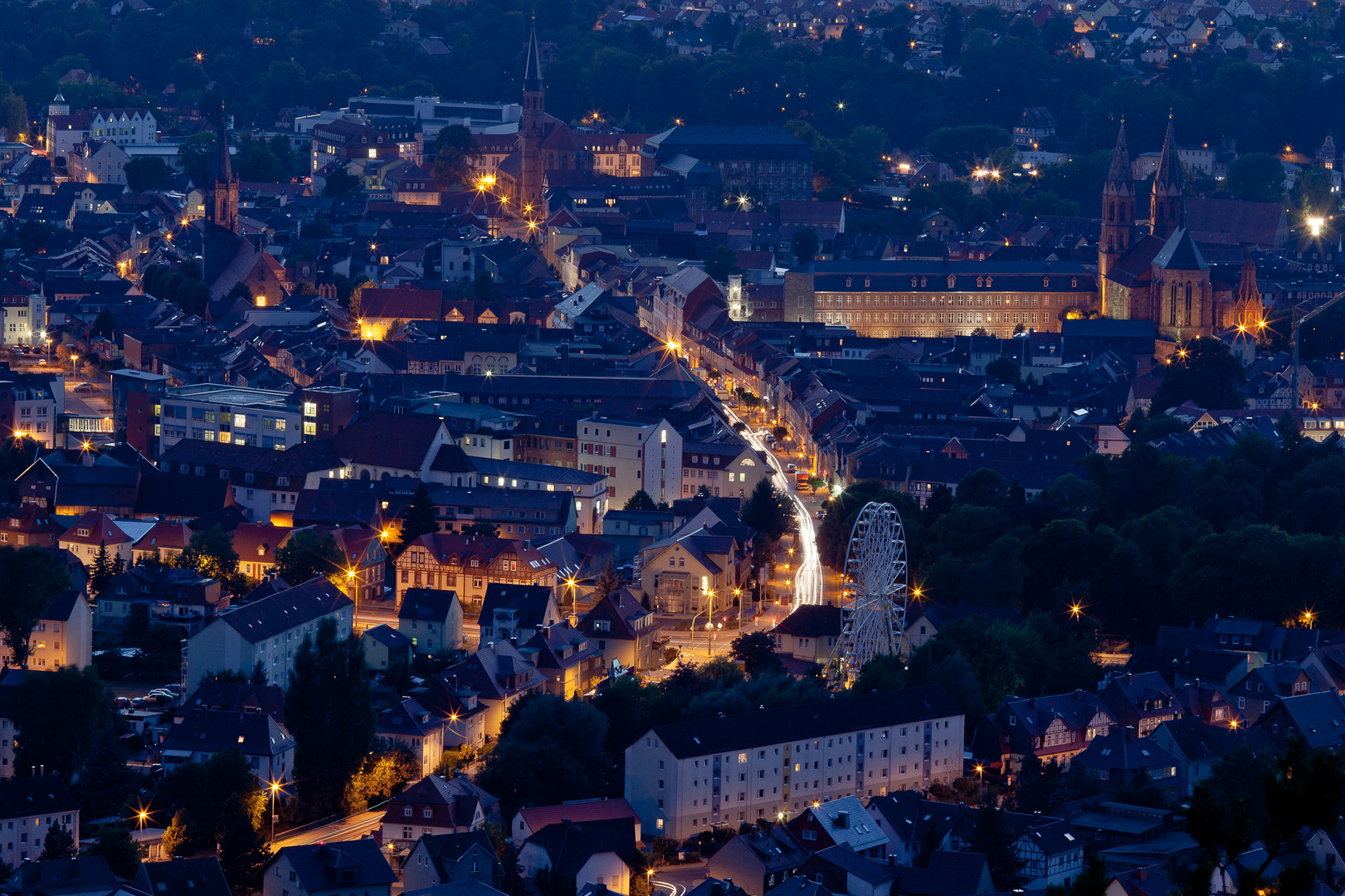 ... eine Stadt kommt zur Ruhe ...