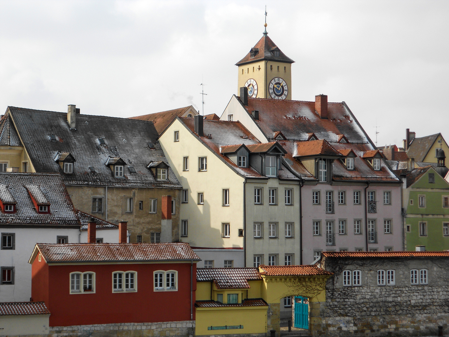 Eine Stadt unter Puderzucker